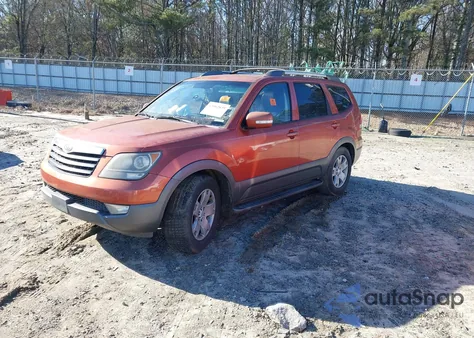 2009 Kia Borrego Ex V8 из США, поврежденный, VIN KNDJJ742295021082